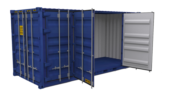 A mid sized storage container